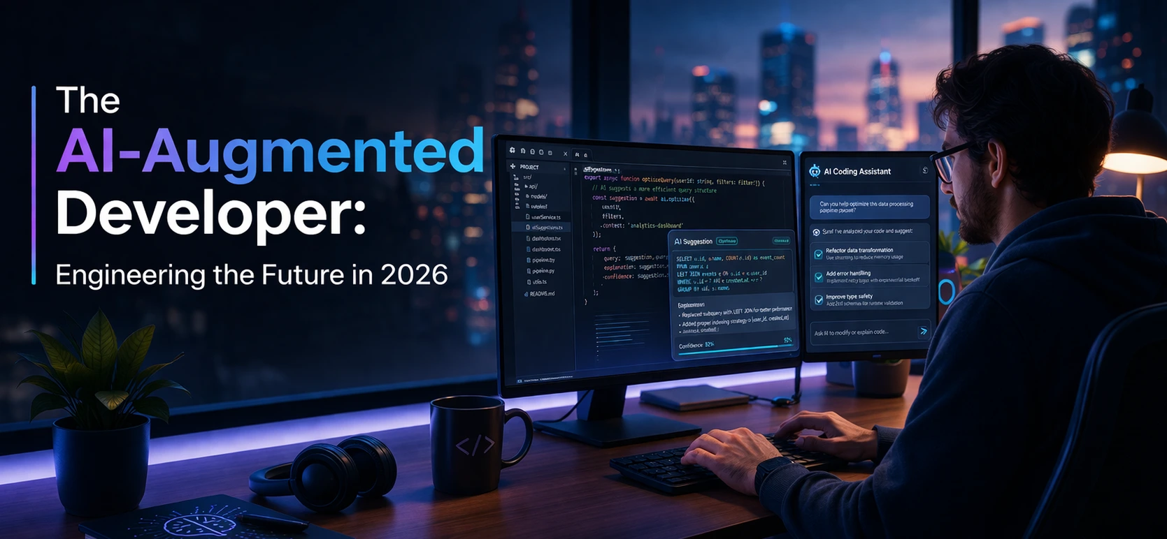 The AI-Augmented Developer: Engineering the Future in 2026
