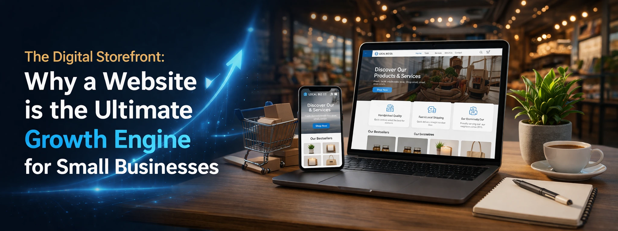 The Digital Storefront: Why a Website is the Ultimate Growth Engine for Small Businesses